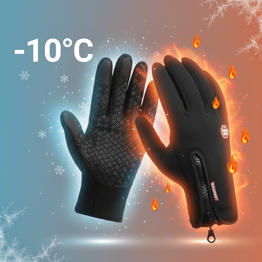AquaTouch™ Handschoenen '1+1 Gratis + Gratis nekwarmer'